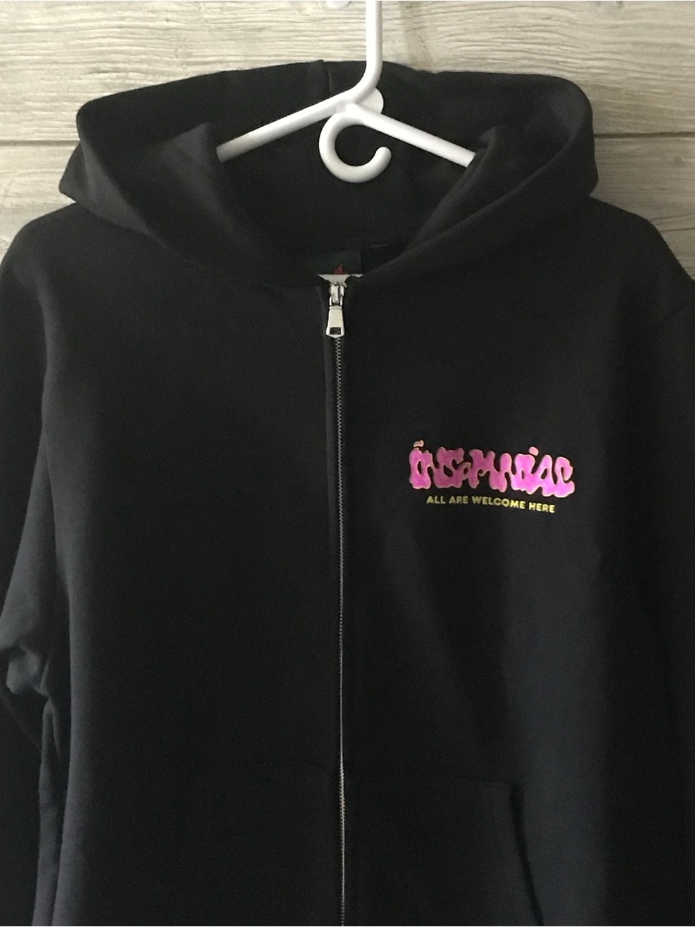 BNWT Unisex Insomniac Zip-Up Hoodie - Picture 2 of 9